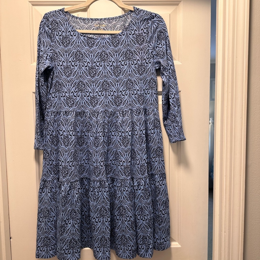 Lilly Pulitzer Geanna Dress - Bon Bon Blue Go Your Own Wave